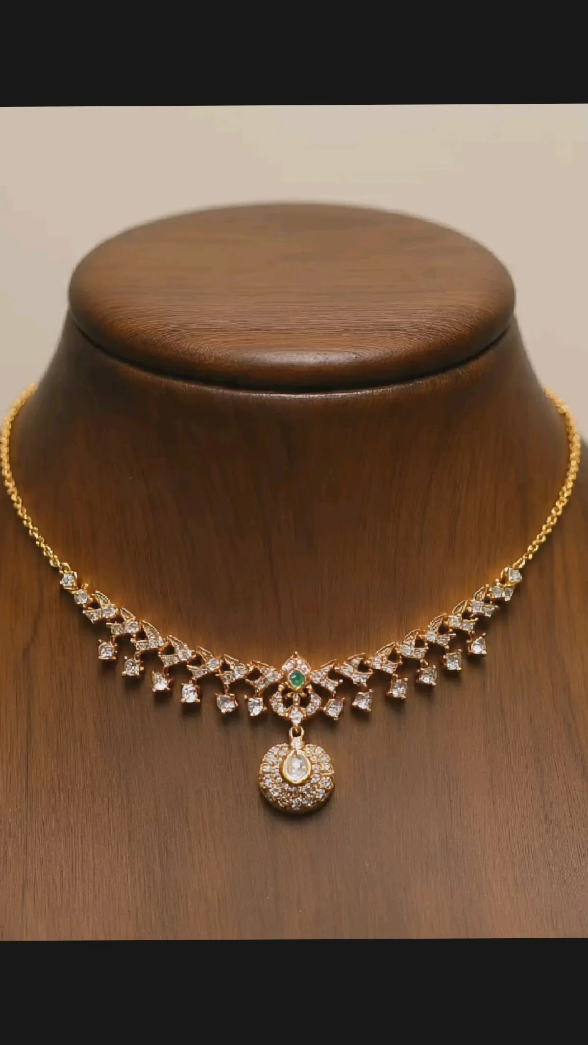 Diamond Drop Necklace